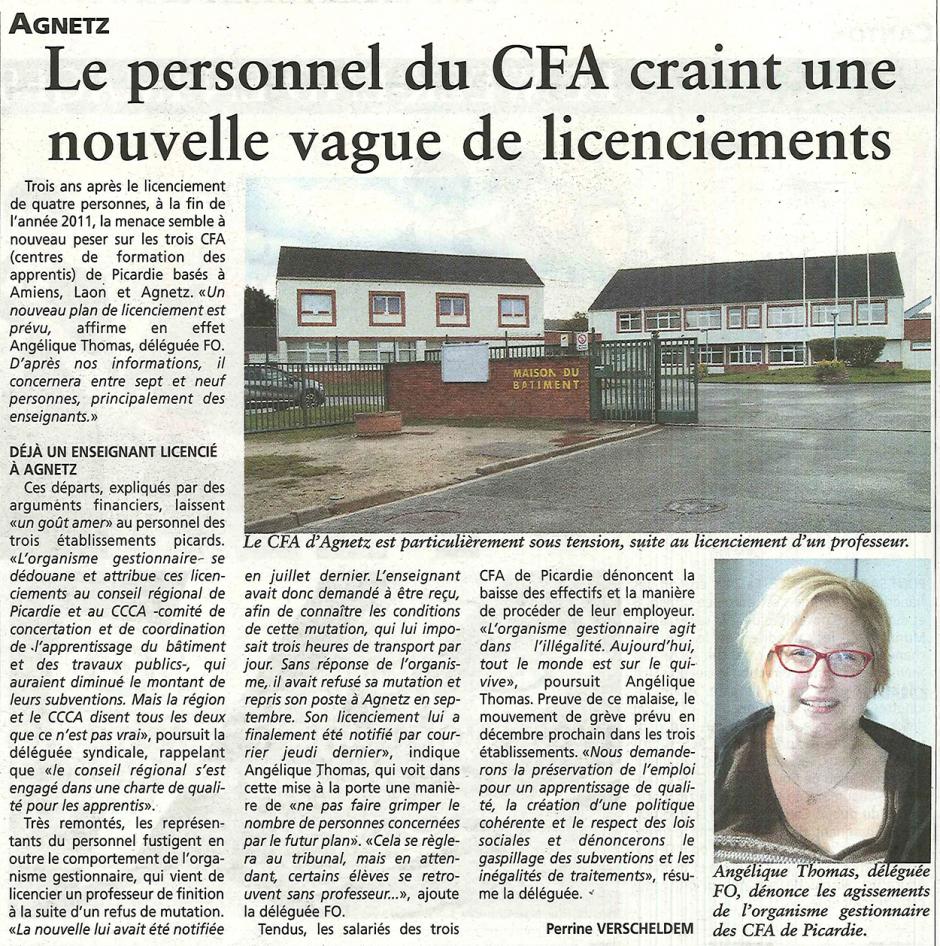 20141112-OH-Agnetz-Le personnel du CFA craint une nouvelle vague de licenciements