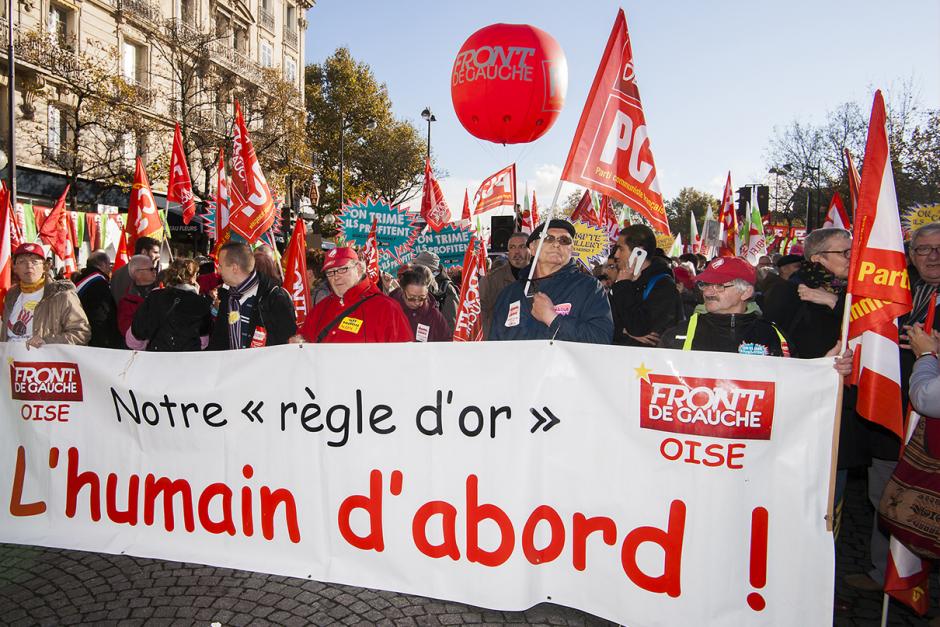 L'Oise à Paris contre l'austérité et pour une alternative-Vidéo du cortège de l'Oise - 15 novembre 2014