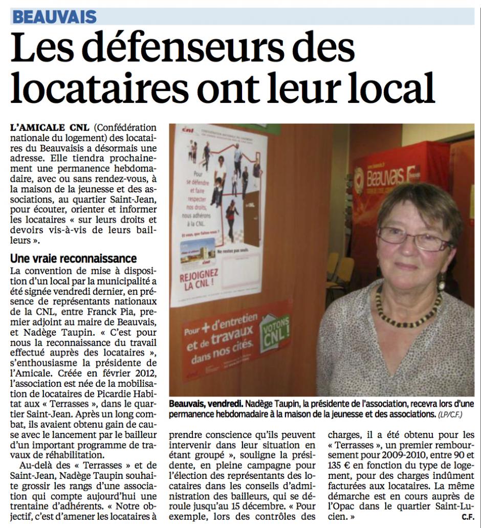 20141119-LeP-Beauvais-Les défenseurs des locataires ont leur local