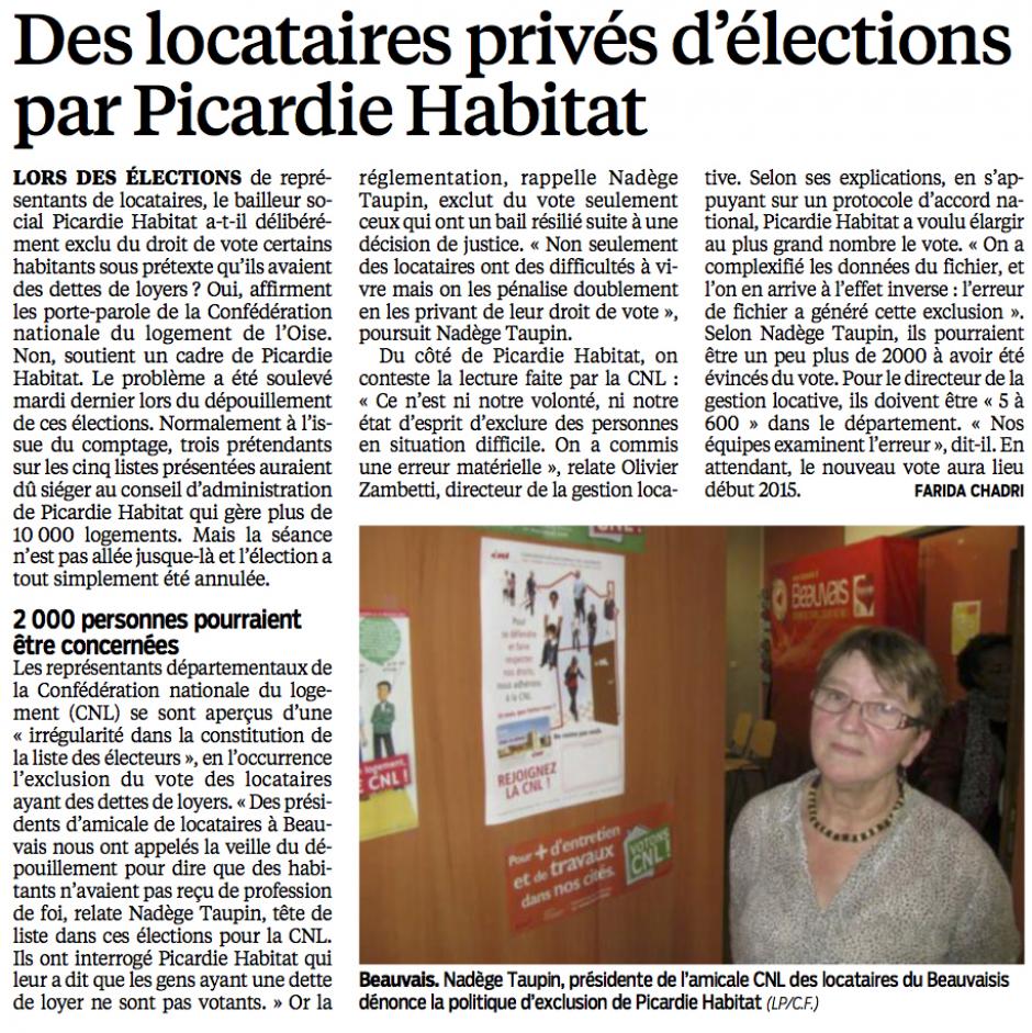 20141201-LeP-Oise-Des locataires privés d'élections par Picardie Habitat