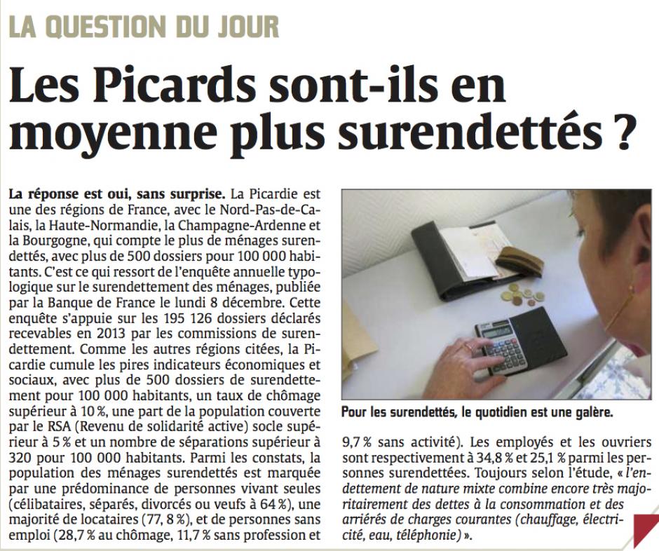 20141210-CP-Picardie-Les Picards sont-ils en moyenne plus surendettés ?