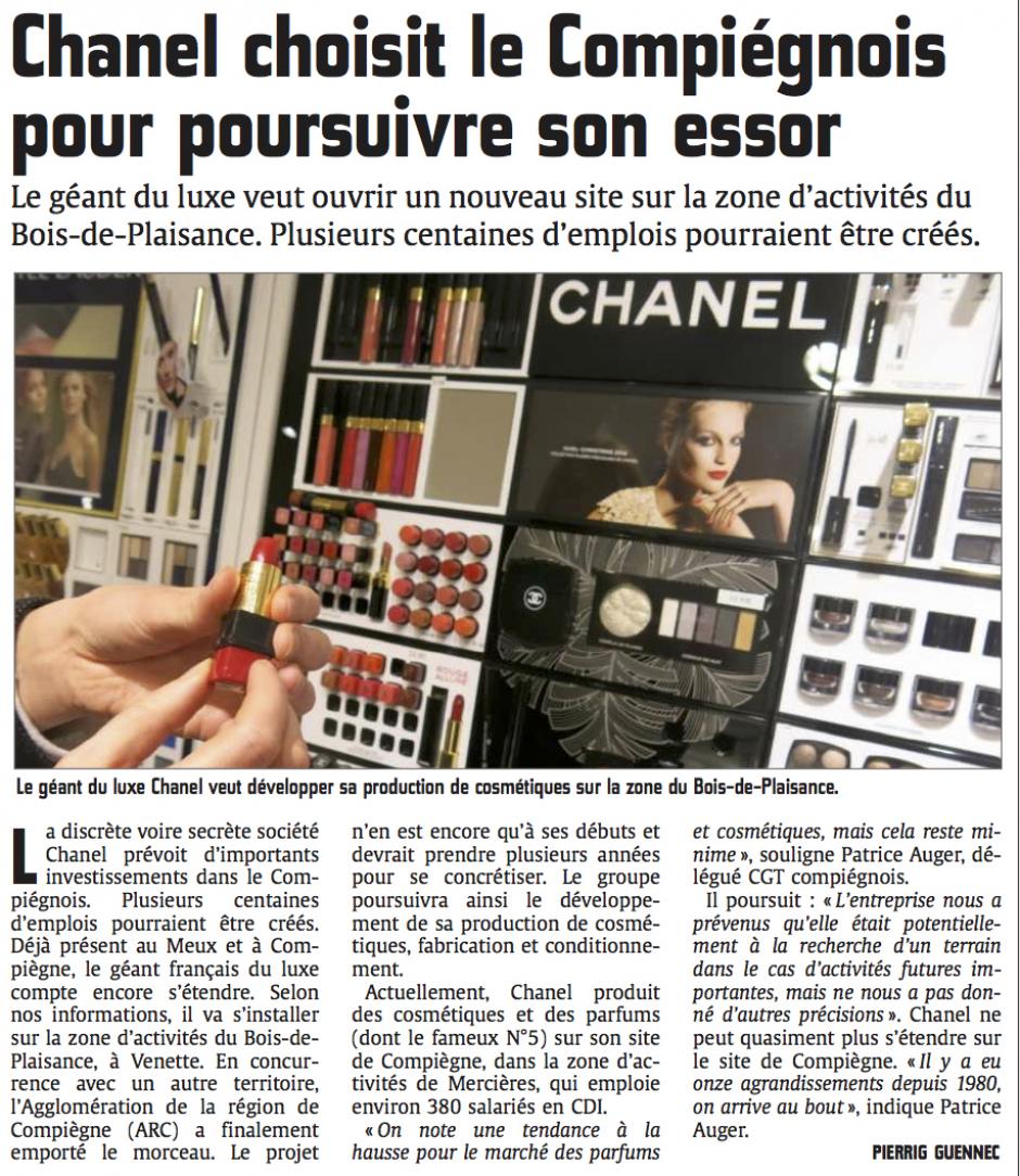 20150107-CP-Venette-Chanel choisit le Compiégnois pour poursuivre son essor