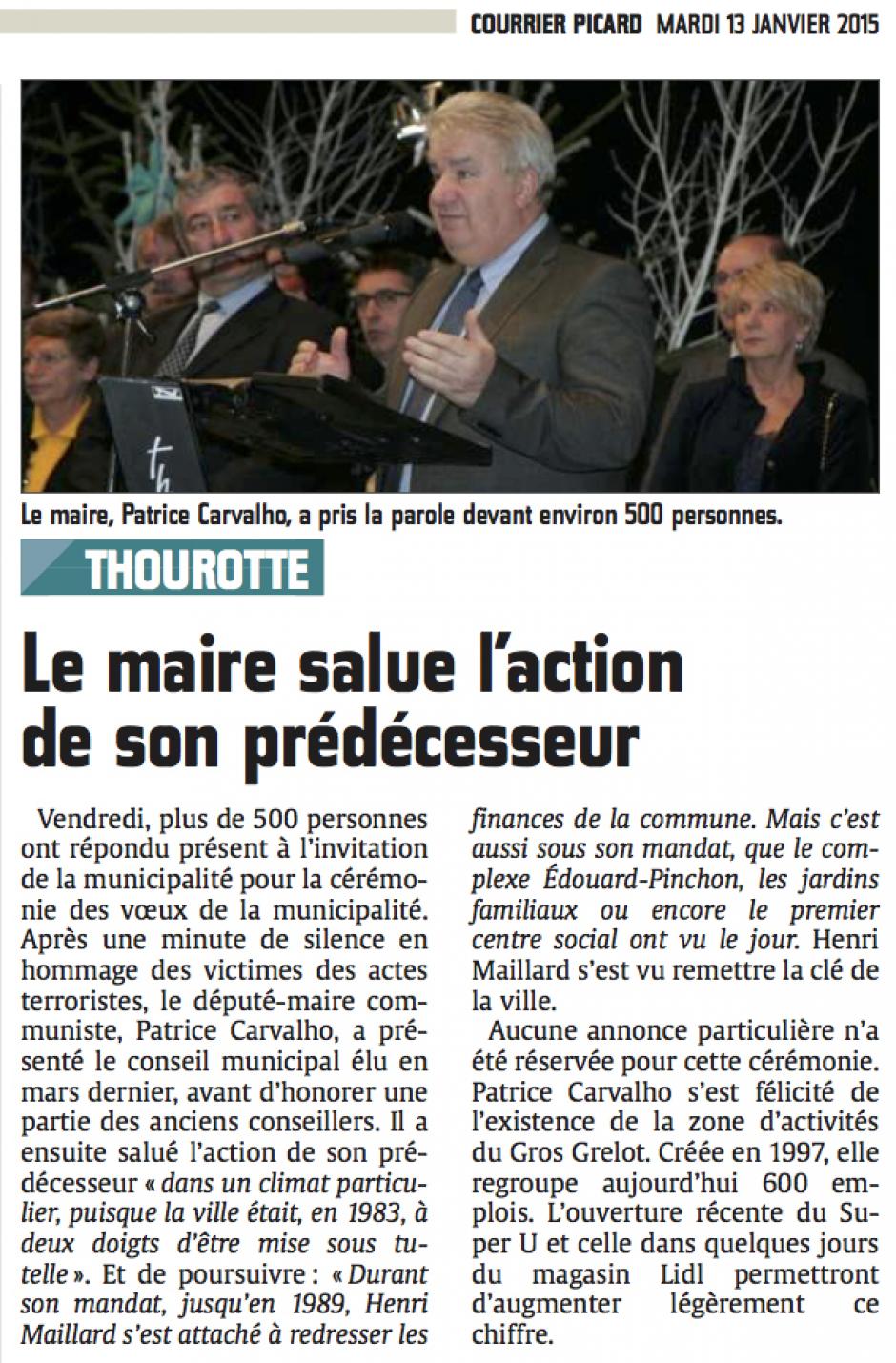 20150113-CP-Thourotte-Le maire salue l'action de son prédécesseur