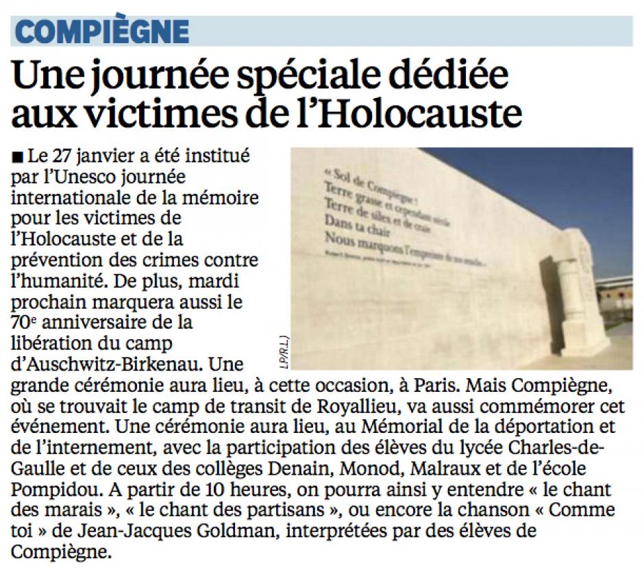 20150123-LeP-Compiègne-Une journée spéciale dédiée aux victimes de l'Holocauste