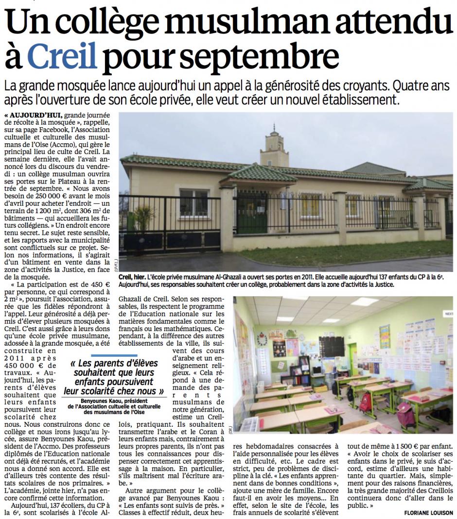 20150130-LeP-Creil-Un collège musulman attendu pour septembre