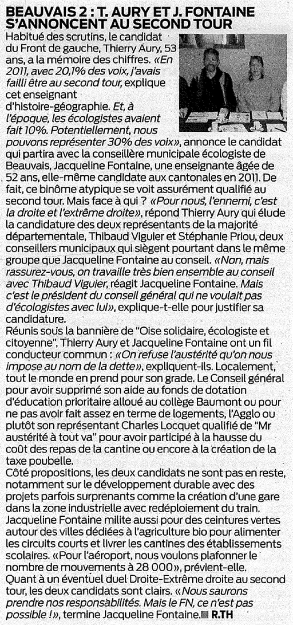 20150213-ObsBv-Beauvais-D2015-Thierry Aury et Jacqueline Fontaine s'annoncent au second tour