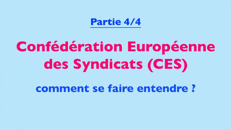 L'Europe, sa construction et le syndicalisme européen-Partie 4/4 - Liancourt, 23 avril 2015