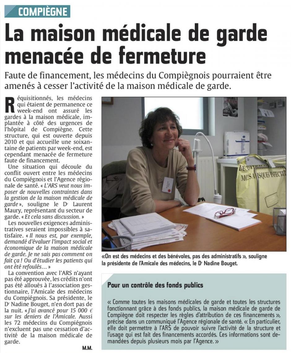 20150427-CP-Compiègne-La maison médicale de garde menacée de fermeture