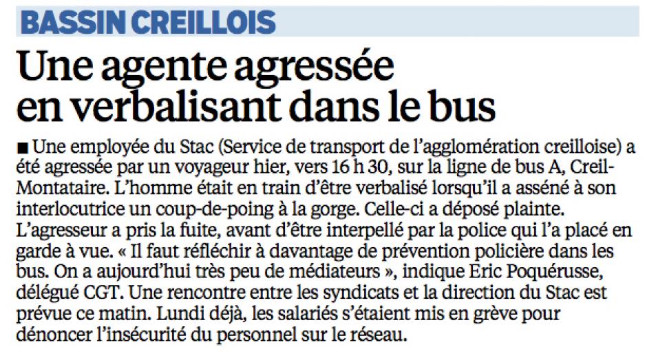 20150604-LeP-Bassin creillois-Une agence agressée en verbalisant dans le bus
