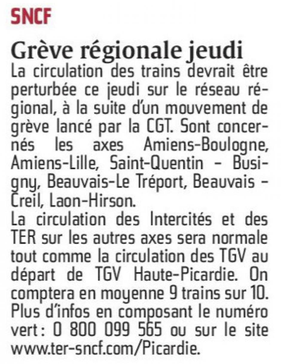 20150624-CP-Picardie-SNCF : grève régionale jeudi