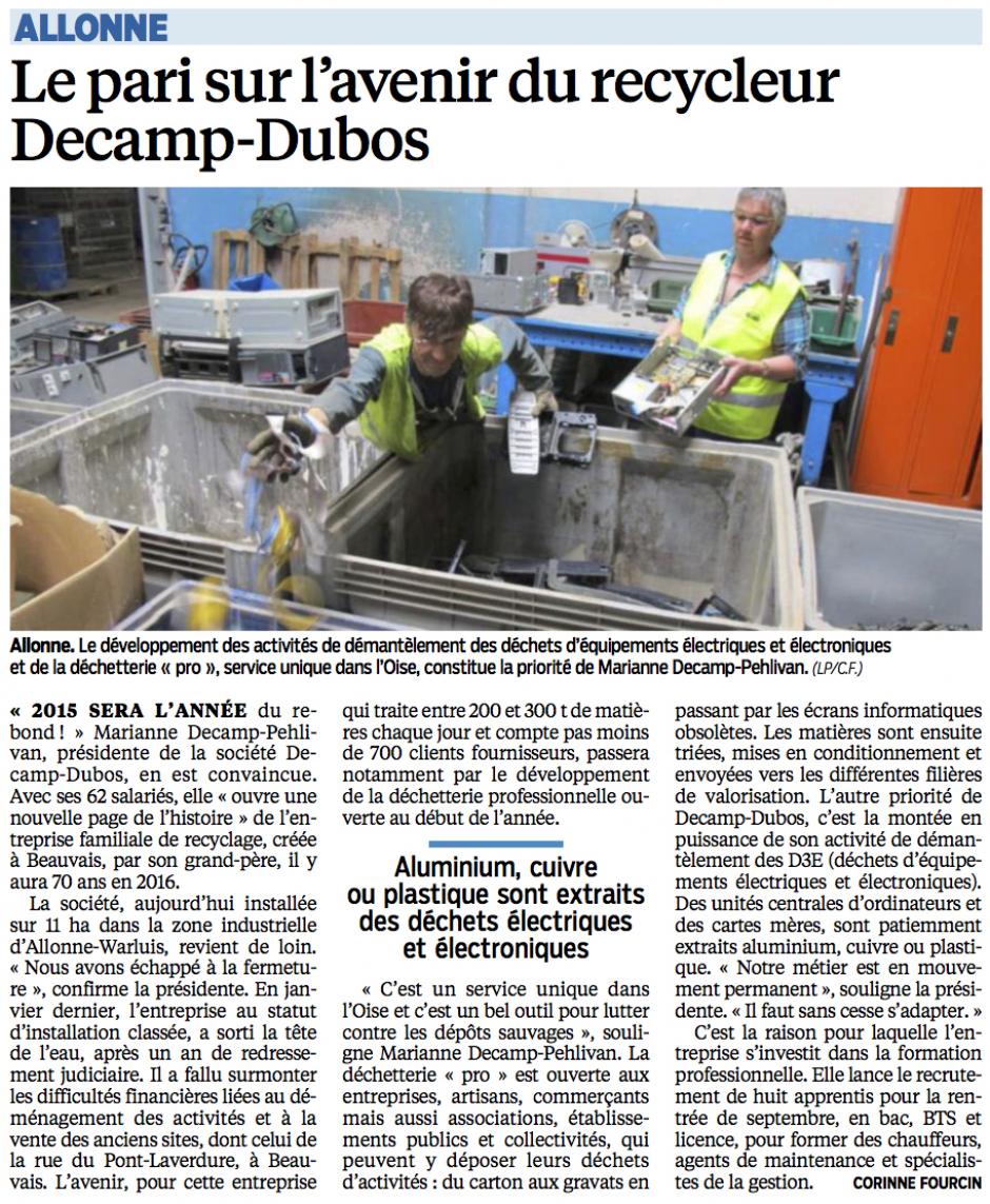 20150626-CP-Allonne-Le pari sur l'avenir du recycleur Decamp-Dubos