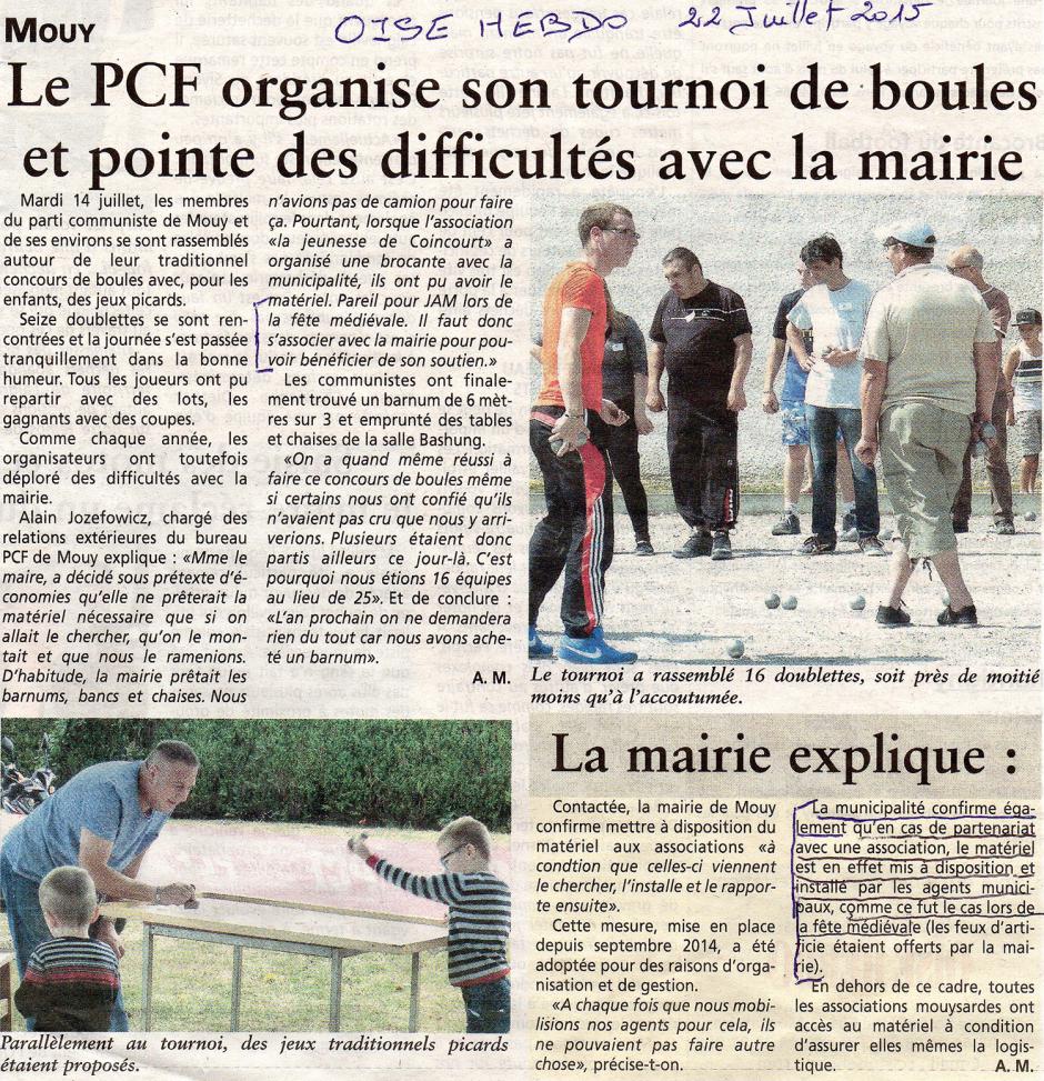 20150722-OH-Mouy-Le PCF organise son tournoi de boules et pointe des difficultés avec la mairie
