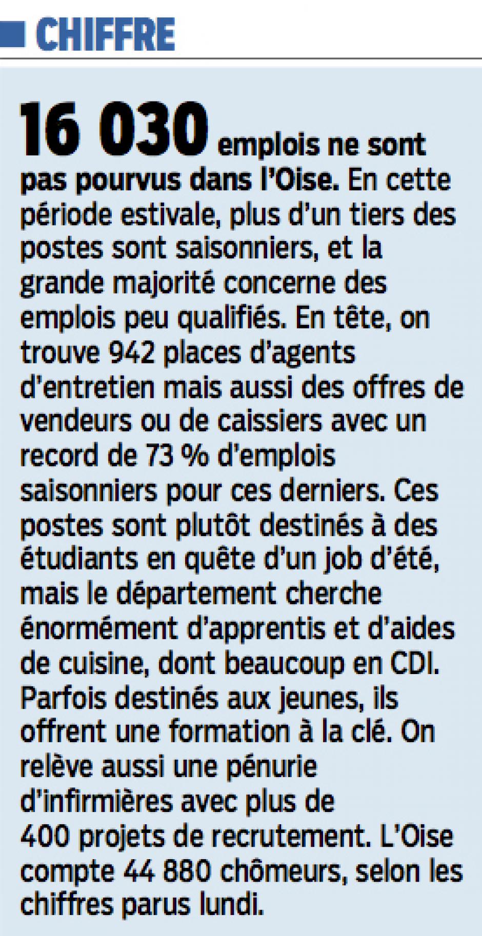 20150729-LeP-Oise-16 030 emplois ne sont pas pourvus