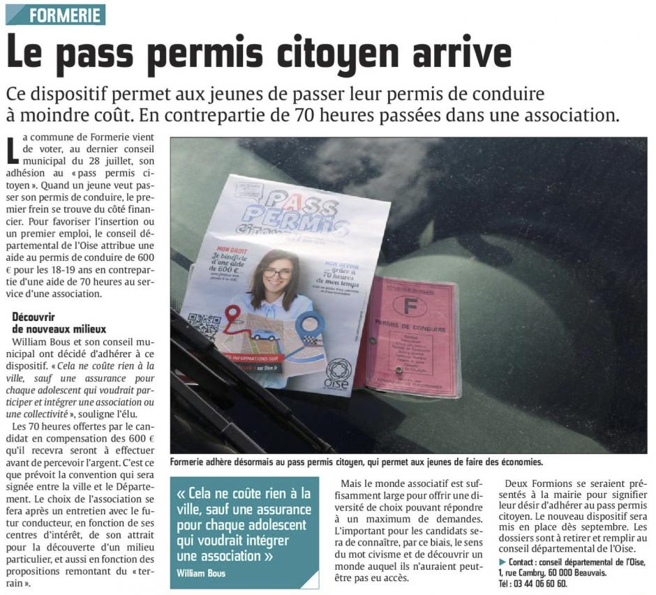 20150807-CP-Formerie-Le pass permis citoyen arrive