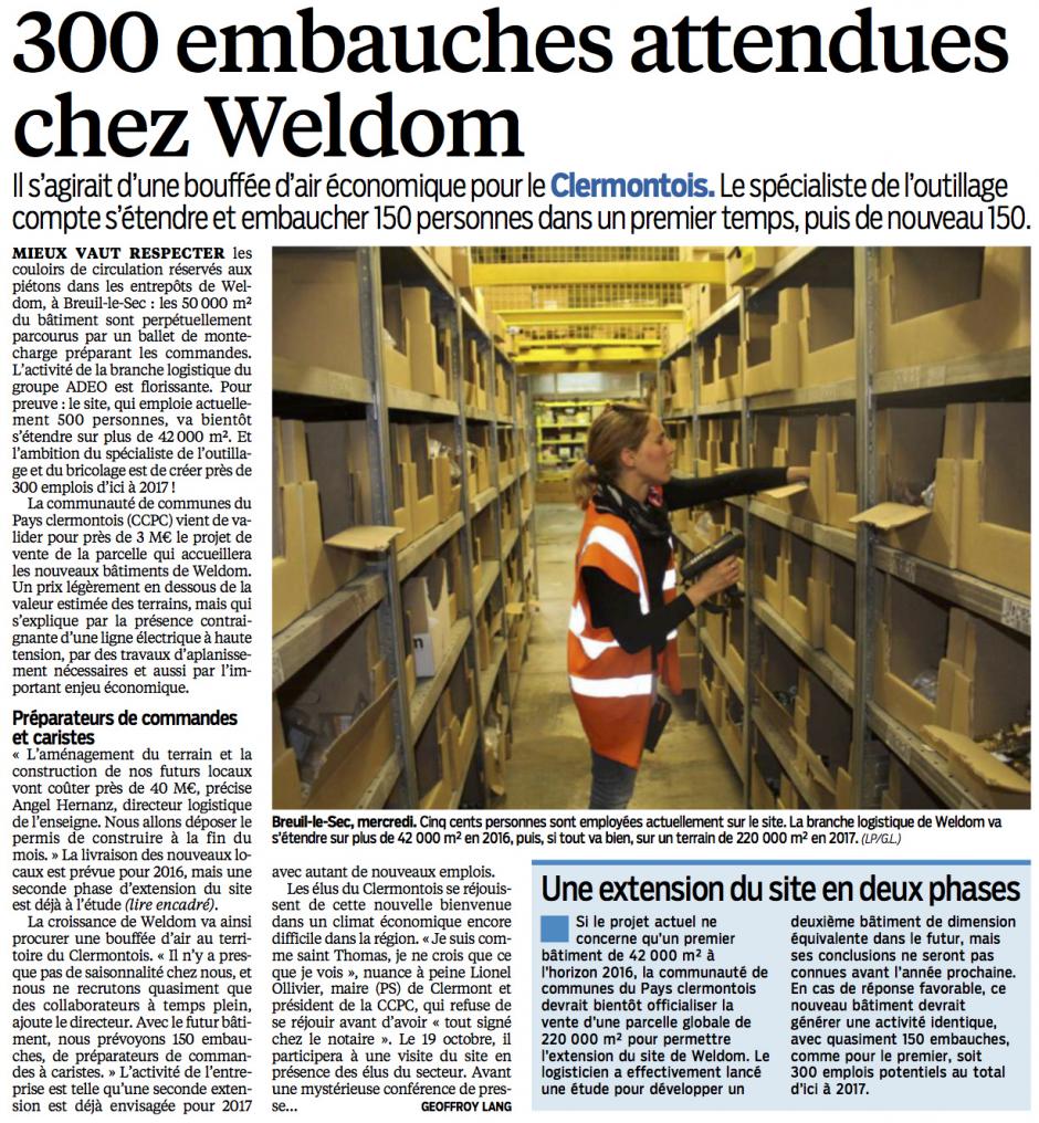 20151002-LeP-Breuil-le-Sec-300 embauches attendes chez Weldom