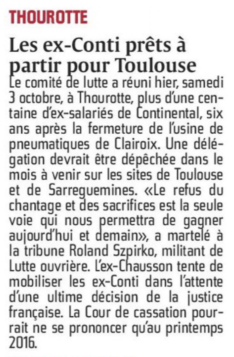 20151004-CP-Clairoix-Le ex-Conti prêts à partir pour Toulouse [pages régionales]