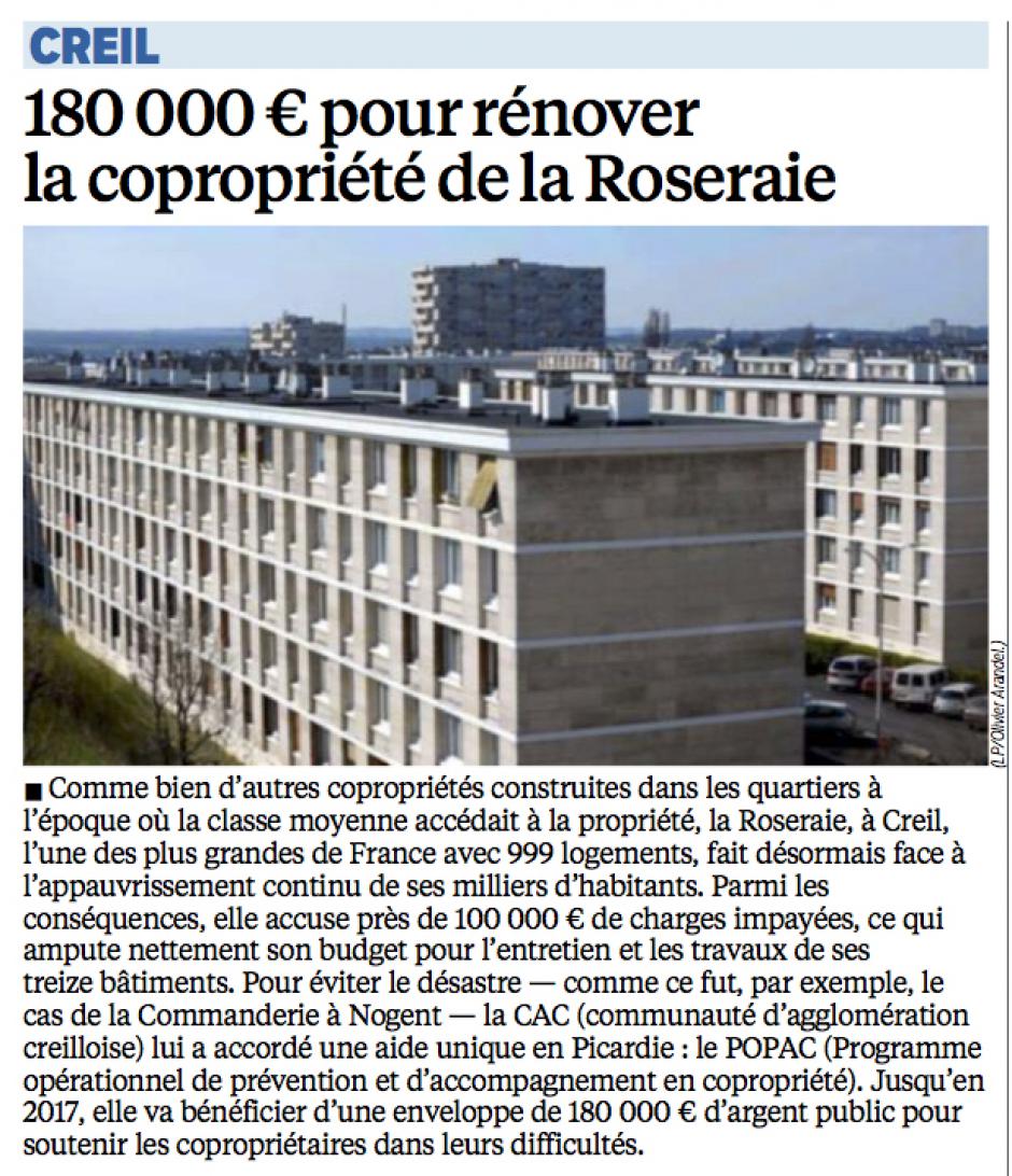 20151023-Le-Creil-180 000 € pour rénover la copropriété de la Roseraie