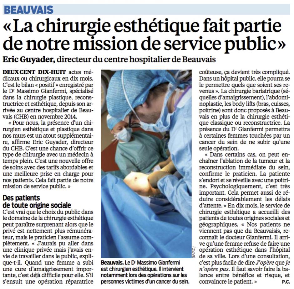 20151103-LeP-Beauvais-« La chirurgie esthétique fait partie de notre mission de service public »