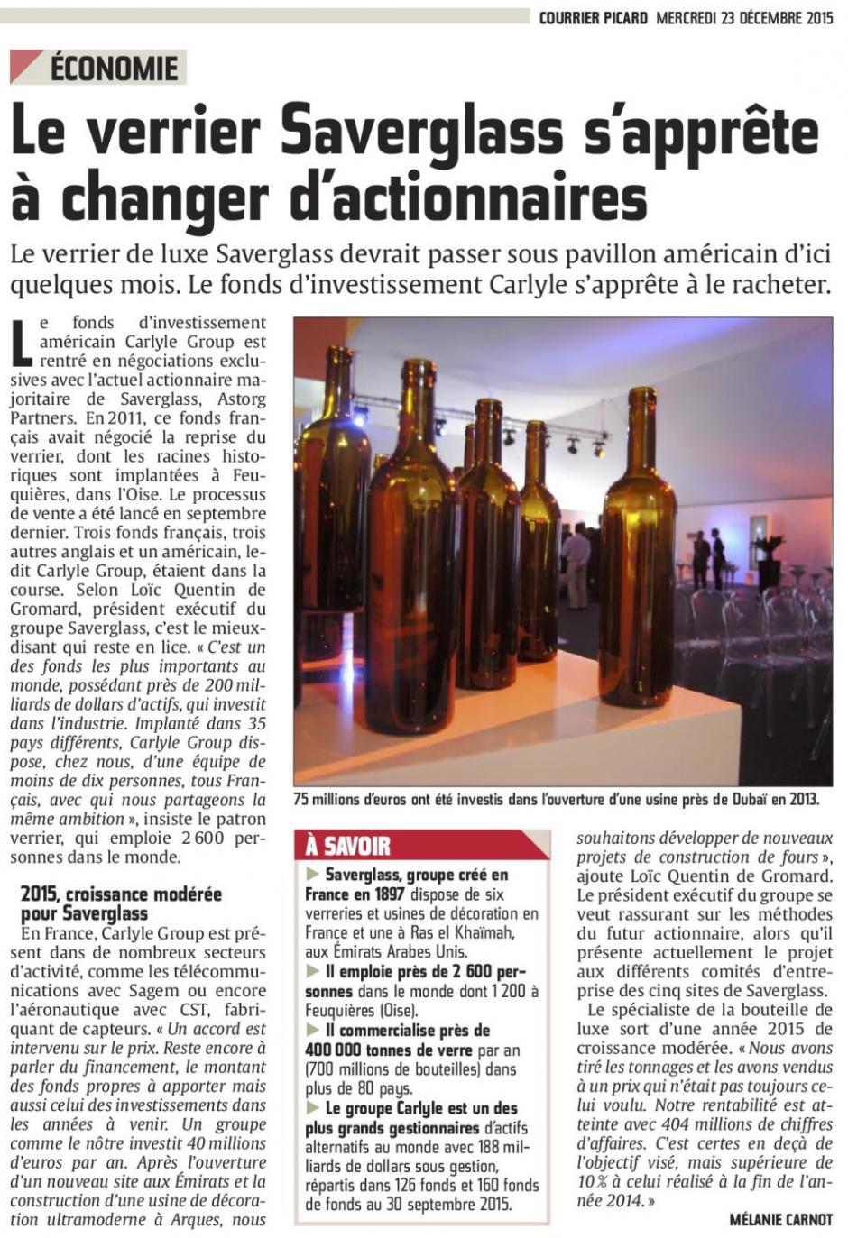 20151223-CP-Feuquières-Le verrier Saverglass s'apprête à changer d'actionnaires [pages régionales]