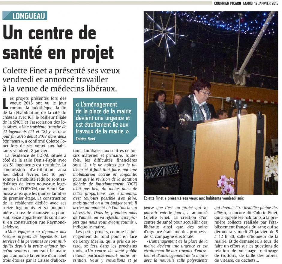 20160112-CP-Longueau-Un centre de santé en projet [édition Amiens]