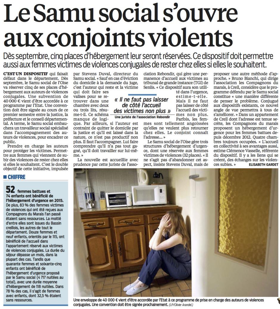 20160218-LeP-Oise-Le Samu social s'ouvre aux conjoints violents