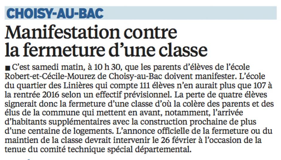 20160219-LeP-Choisy-au-Bac-Manifestation contre la fermeture d'une classe
