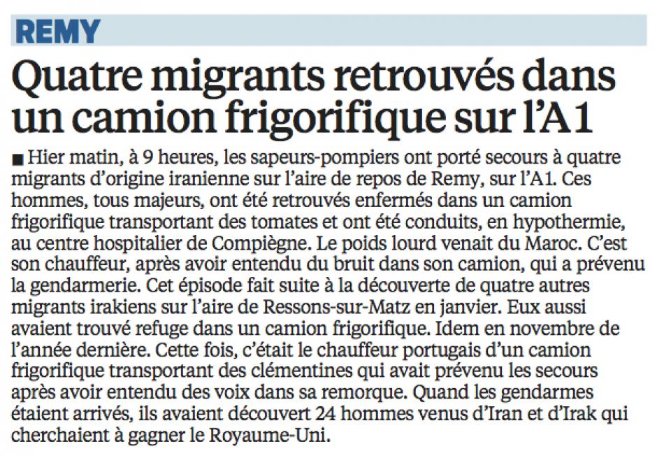 20160219-LeP-Remy-Quatre migrants retrouvés dans un camion frigorifique sur l'A1