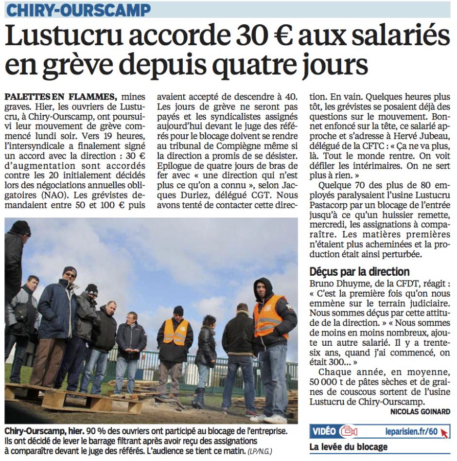 20160304-LeP-Chiry-Ourscamp-Lustucru accorde 30 € aux salariés en grève depuis quatre jours