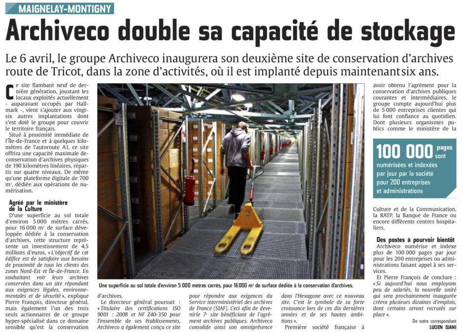 20160310-CP-Maignelay-Montigny-Archiveco double sa capacité de stockage