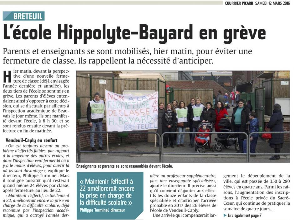 20160312-CP-Breteuil-L'école Hippolyte-Bayard en grève