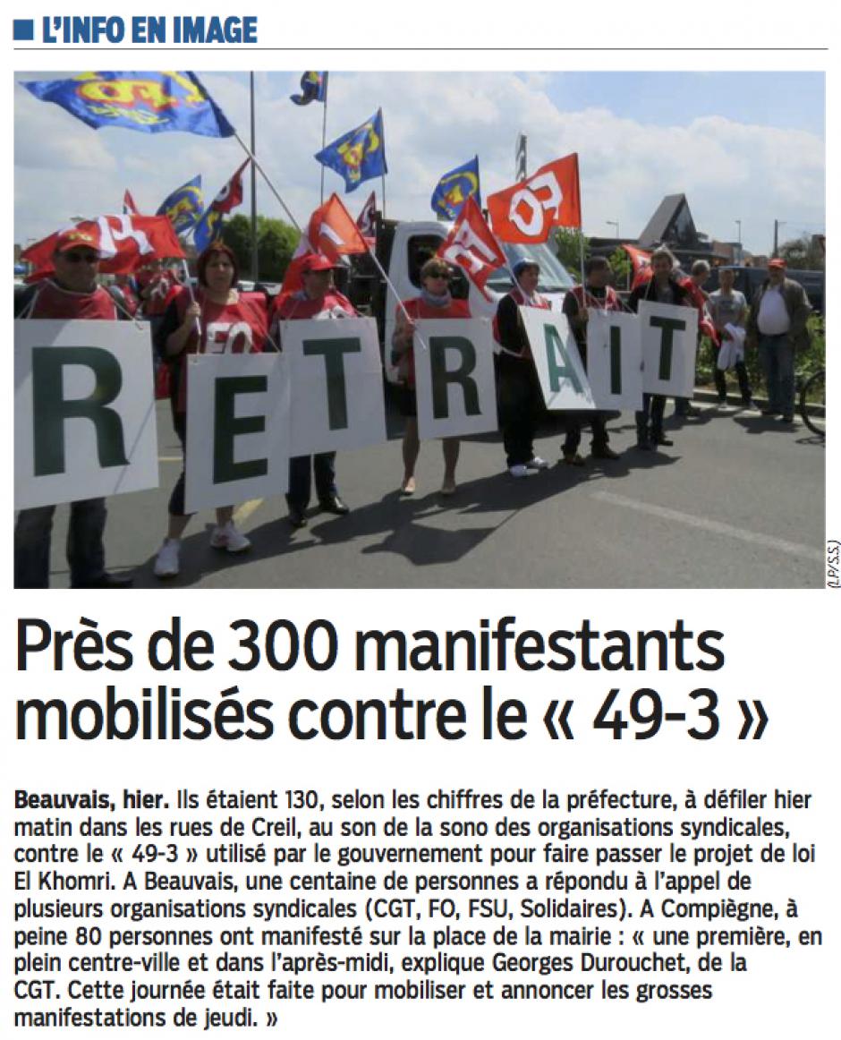 20160518-LeP-Oise-Près de 300 manifestants mobilisés contre le « 49-3 »