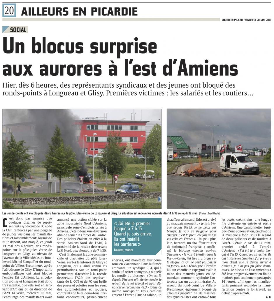20160520-CP-Somme-Un blocus surprise aux aurores à l'est d'Amiens