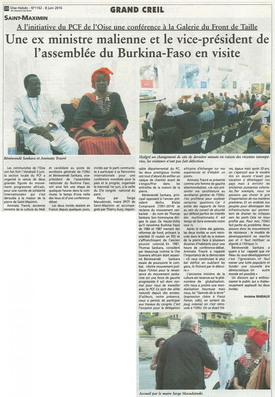 20160608-OH-Saint-Maximin-À l'initiative du PCF Oise, une ex-ministre malienne et le vice-président de l'Assemblée du Burkina-Faso en visite