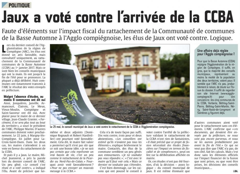 20160615-CP-Compiégnois-Jaux a voté contre l'arrivée de la CCBA