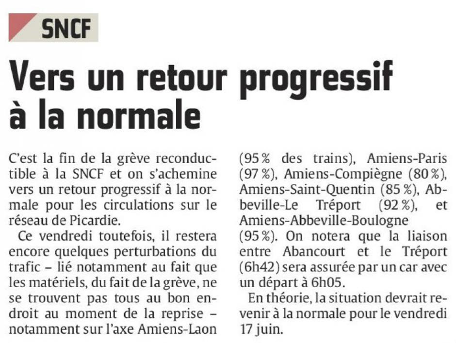 20160616-CP-Picardie-SNCF : vers un retour progressif à la normale