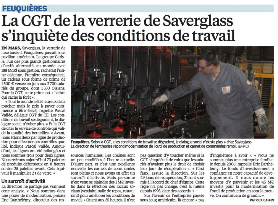 20160726-LeP-Feuquières-La CGT de la verrerie de Saverglass s'inquiète des conditions de travail
