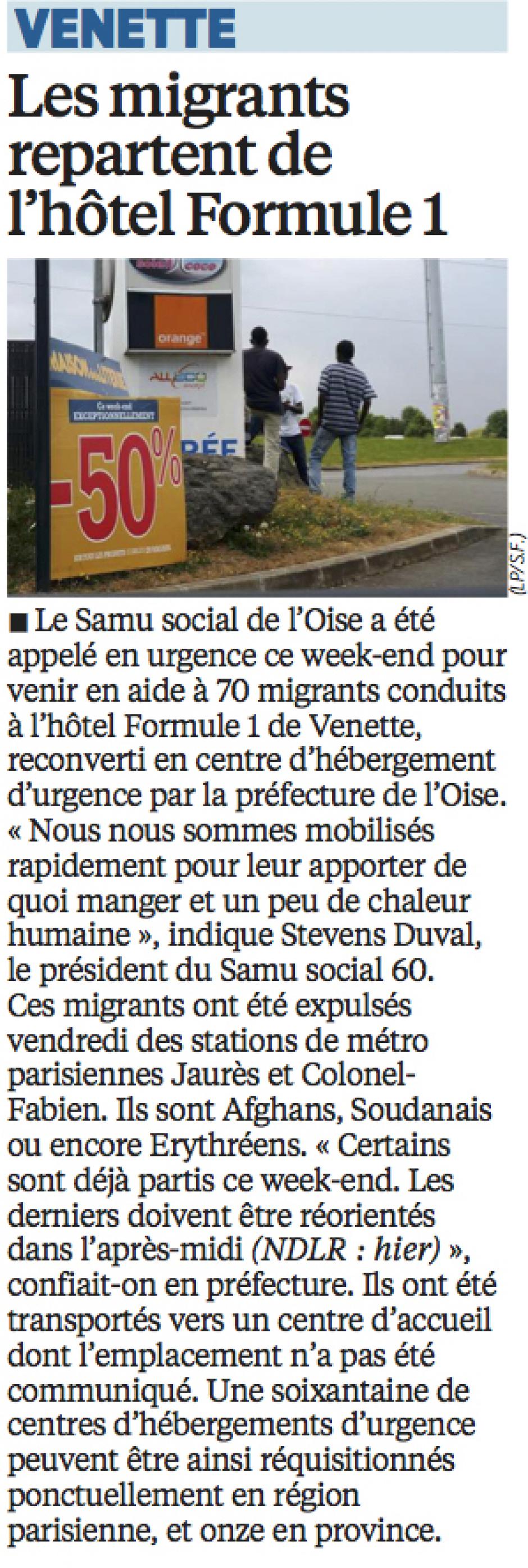 20160726-LeP-Venette-Les migrants repartent de l'hôtel