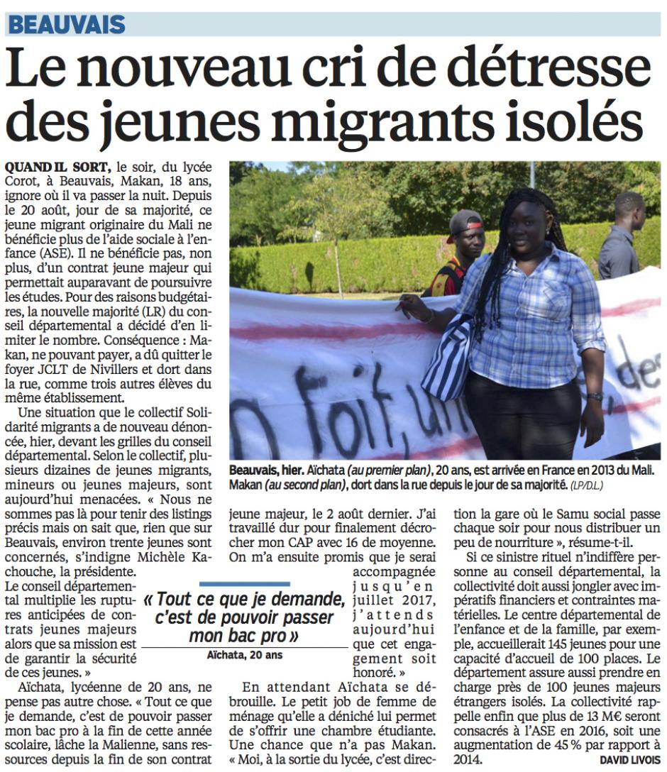 20160908-LeP-Beauvais-Le nouveau cri de détresse des jeunes migrants isolés