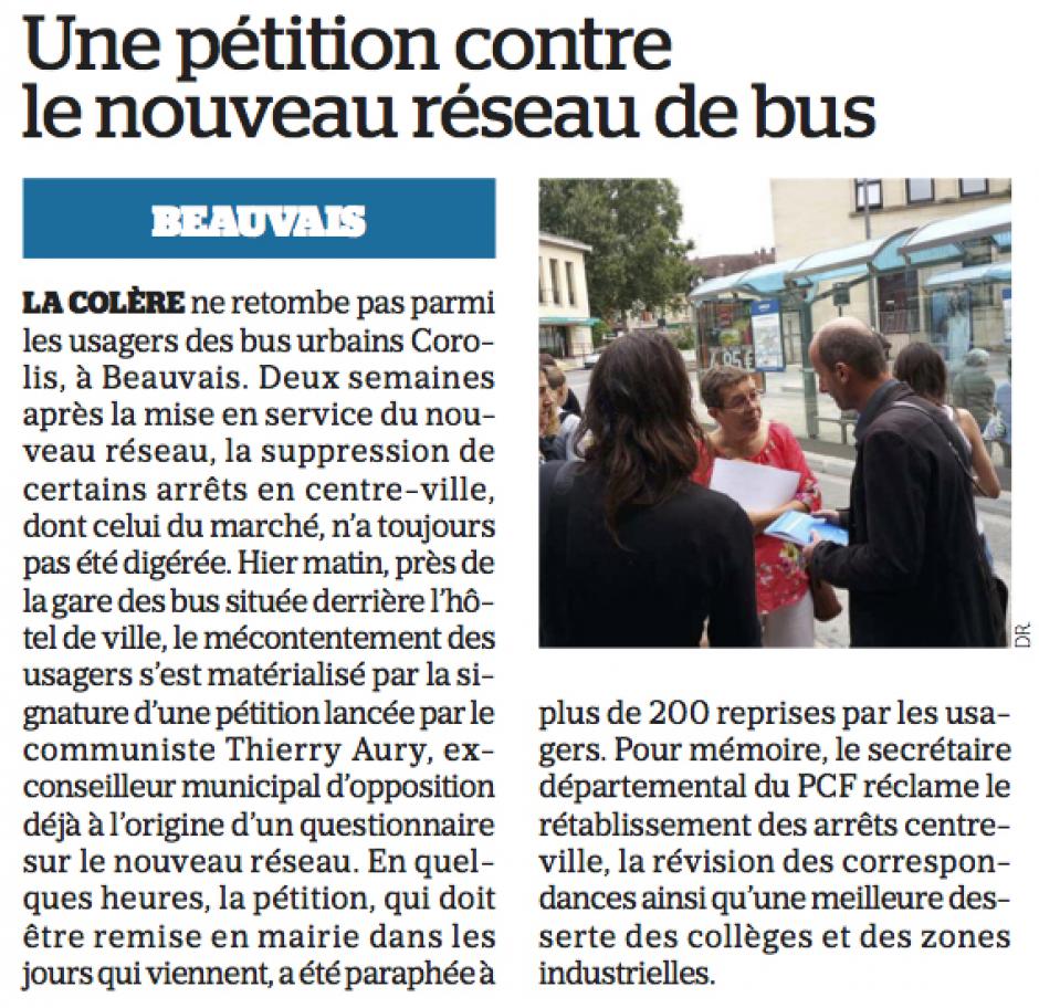 20160916-LeP-Beauvais-Une pétition contre le nouveau réseau de bus