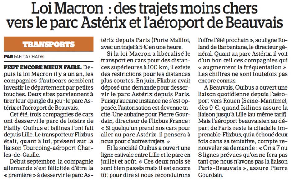 20160916-LeP-Oise-Loi Macron : des trajets moins chers vers le parc Astérix et l'aéroport de Beauvais