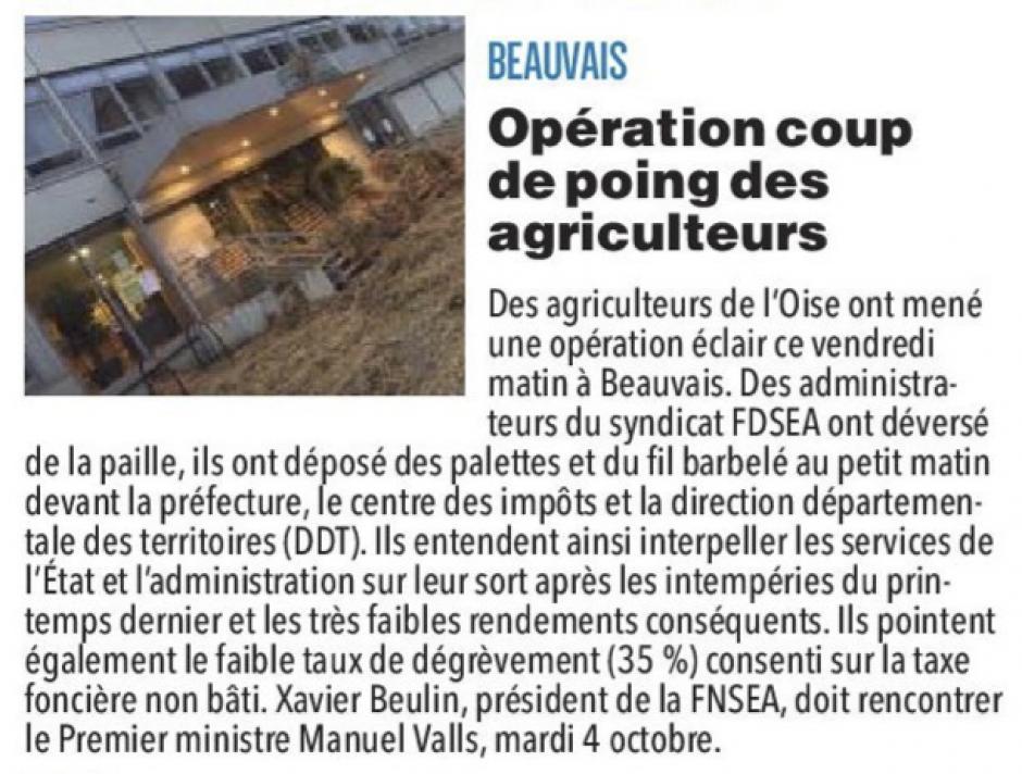 20161001-CP-Beauvais-Opération coup de poing des agriculteurs