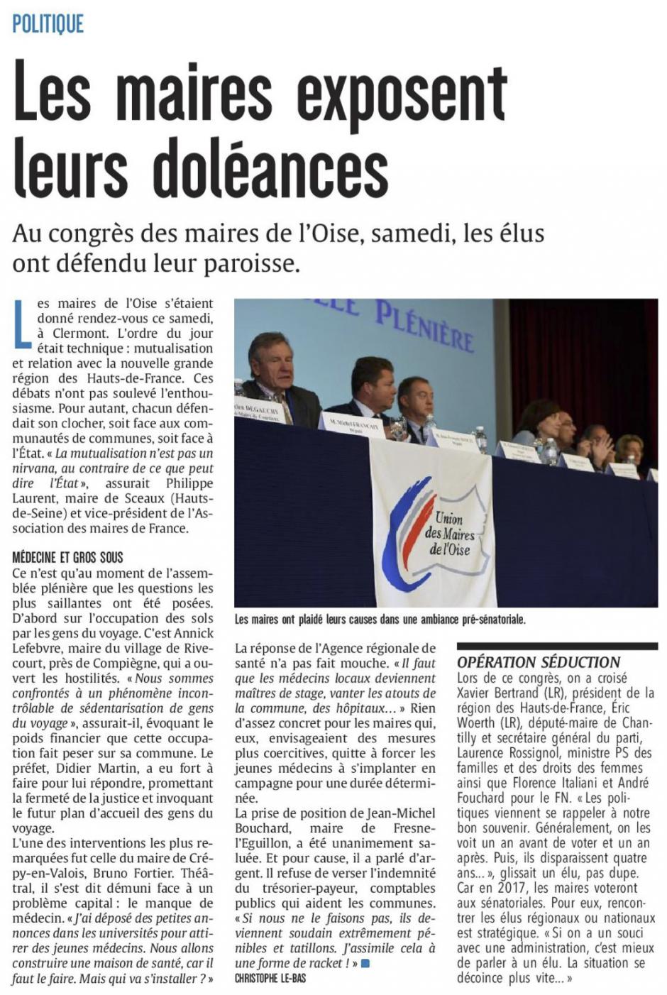 20161107-CP-Clermont-Les maires exposent leurs doléances