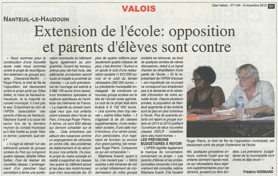 20161109-OH-Nanteuil-le-Haudouin-Extension de l'école : opposition et parents d'élèves sont contre