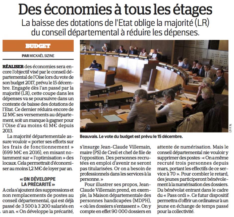 20161116-LeP-Oise-Conseil départemental : des économies à tous les étages