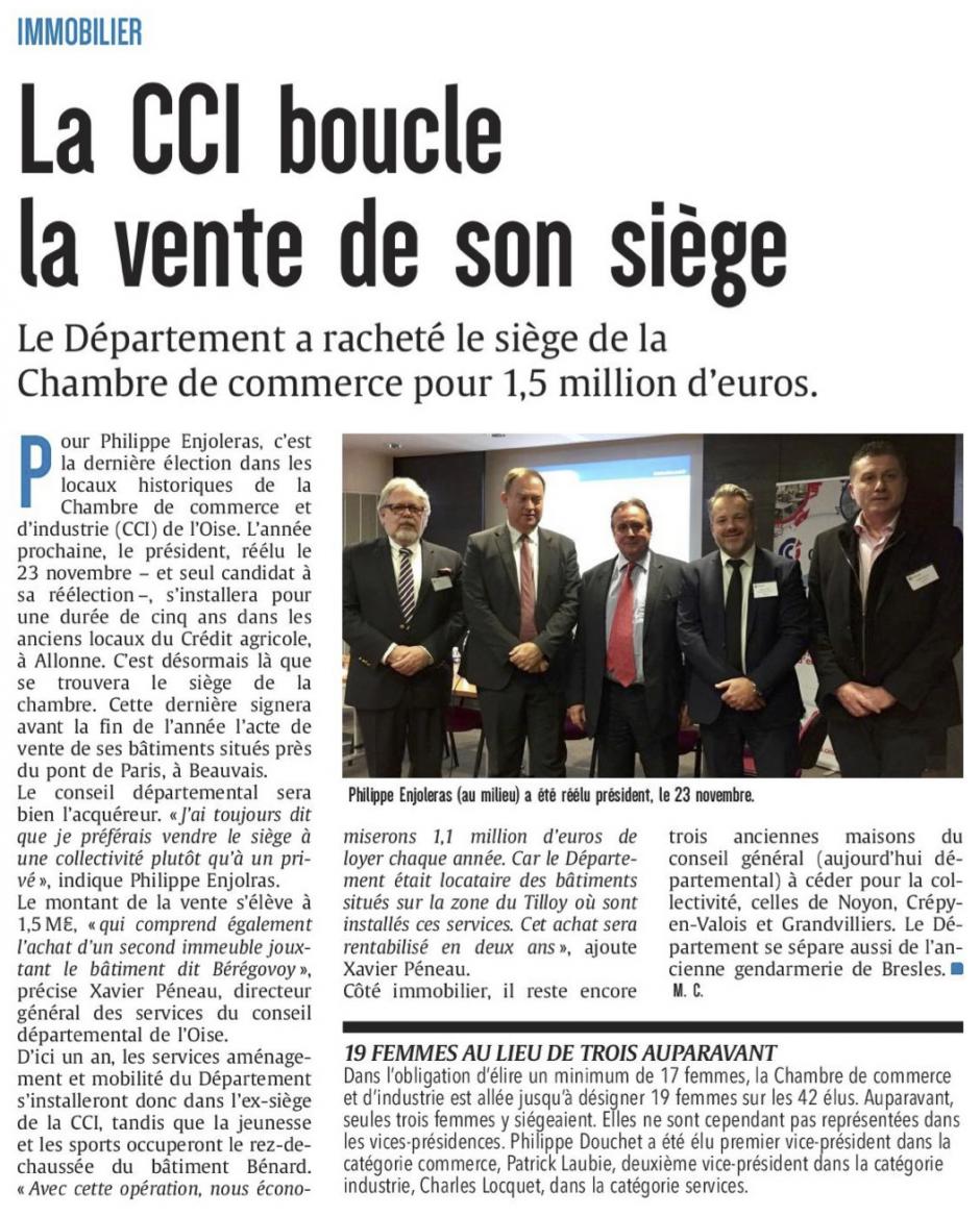 20161126-CP-Oise-La CCI boucle la vente de son siège