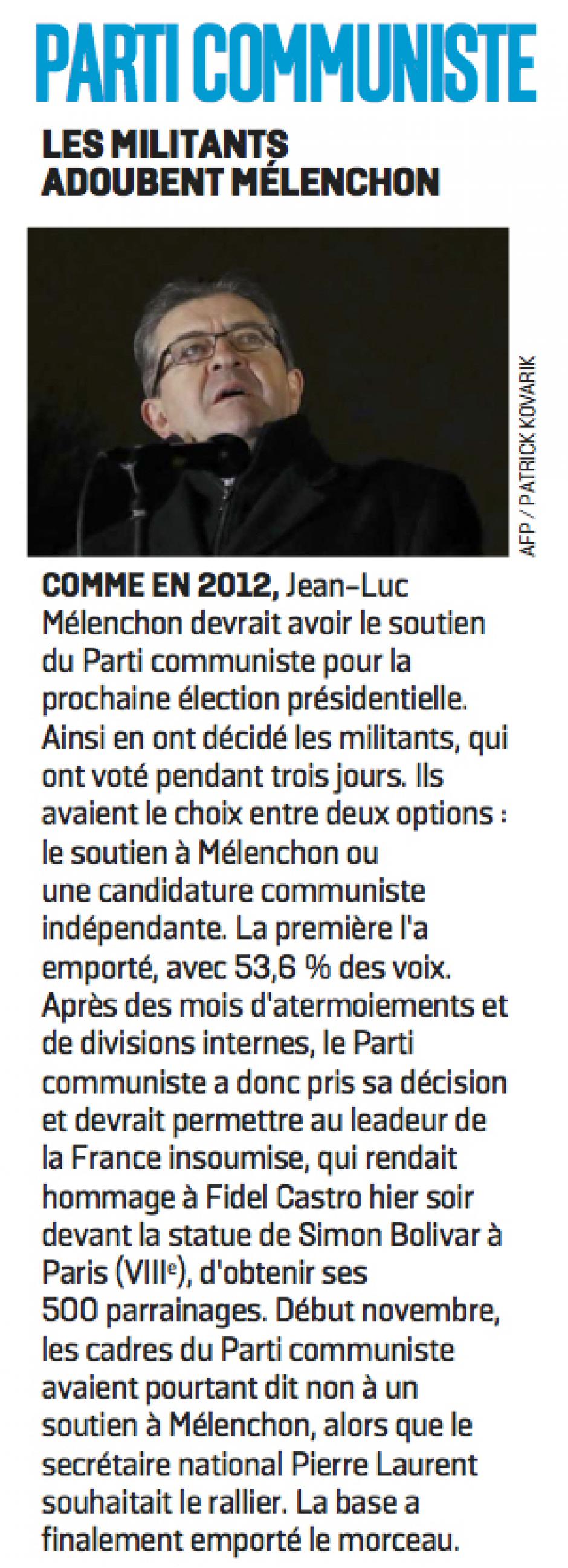 20161127-LeP-France-P2017-Parti communiste : les militants adoubent Mélenchon