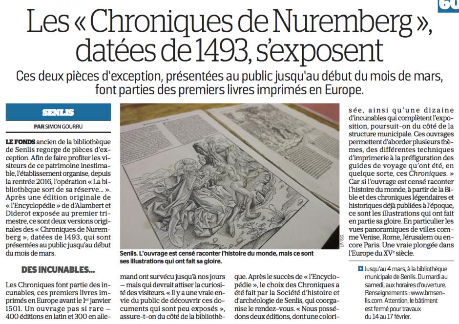 20170214-LeP-Senlis-Les « Chroniques de Nuremberg », datées de 1493, s'exposent