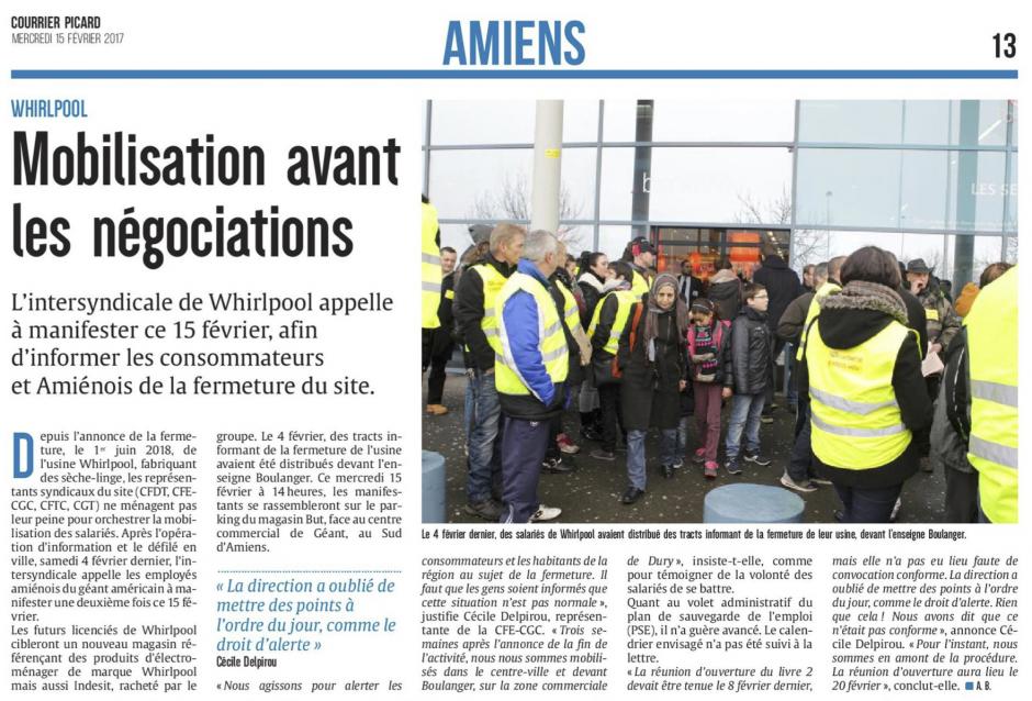 20170215-CP-Amiens-Whirlpool : mobilisation avant les négociations [édition Amiens]