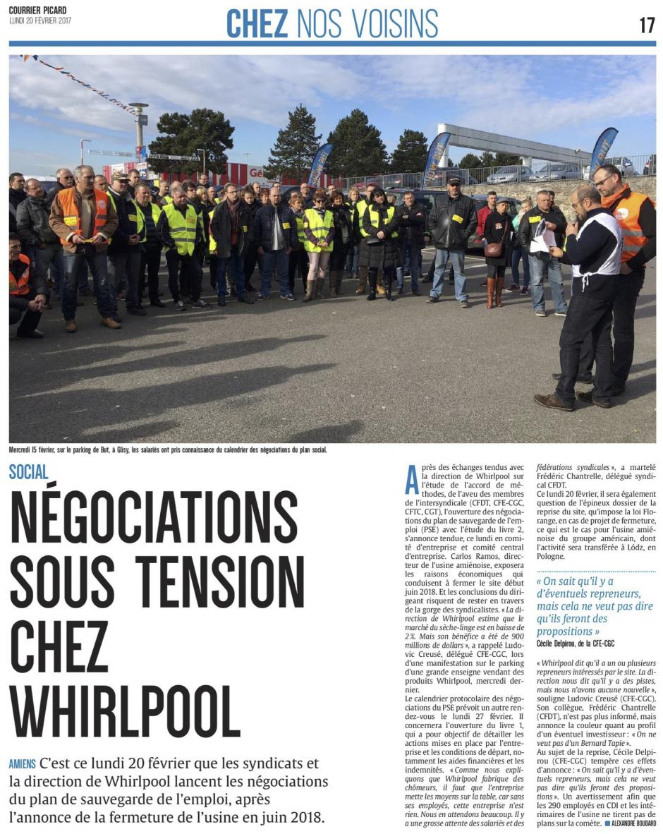 20170220-CP-Amiens-Négociations sous tension chez Whirlpool [édition Amiens]