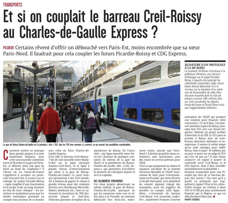 20170228-CP-Picardie-Et si on couplait le barreau Creil-Roissy au Charles-de-Gaulle Express ?